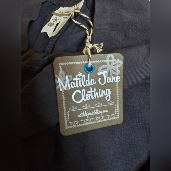 Matilda Jane Fin Grey Midrise Tiered Ruffle Ladies Size XS NWT - Picture 6 of 8